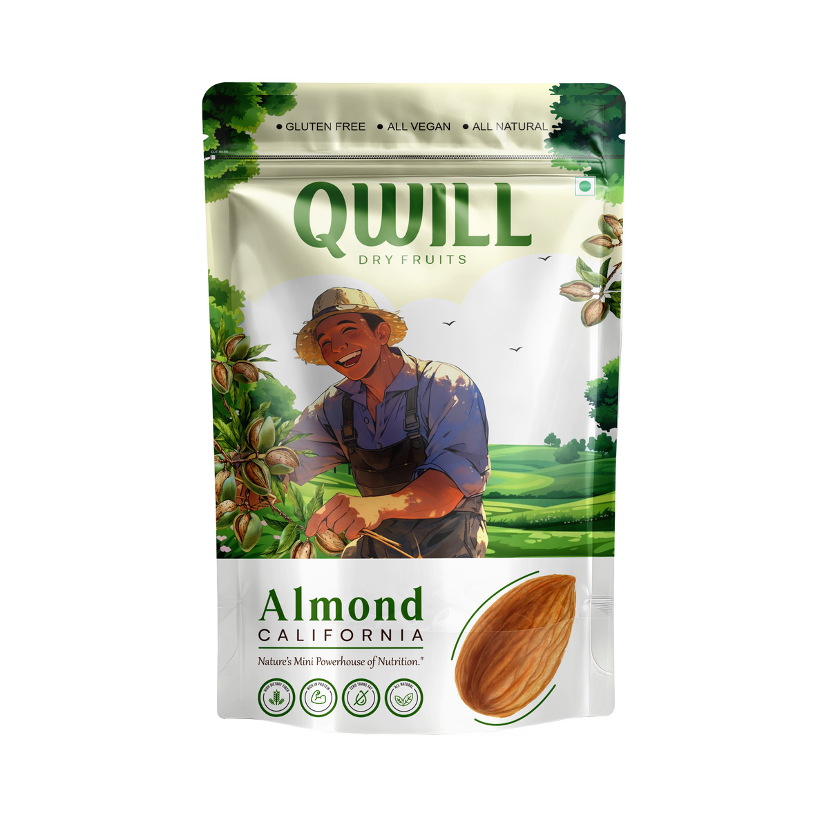 Almond Jumbo California ( Most Popular )